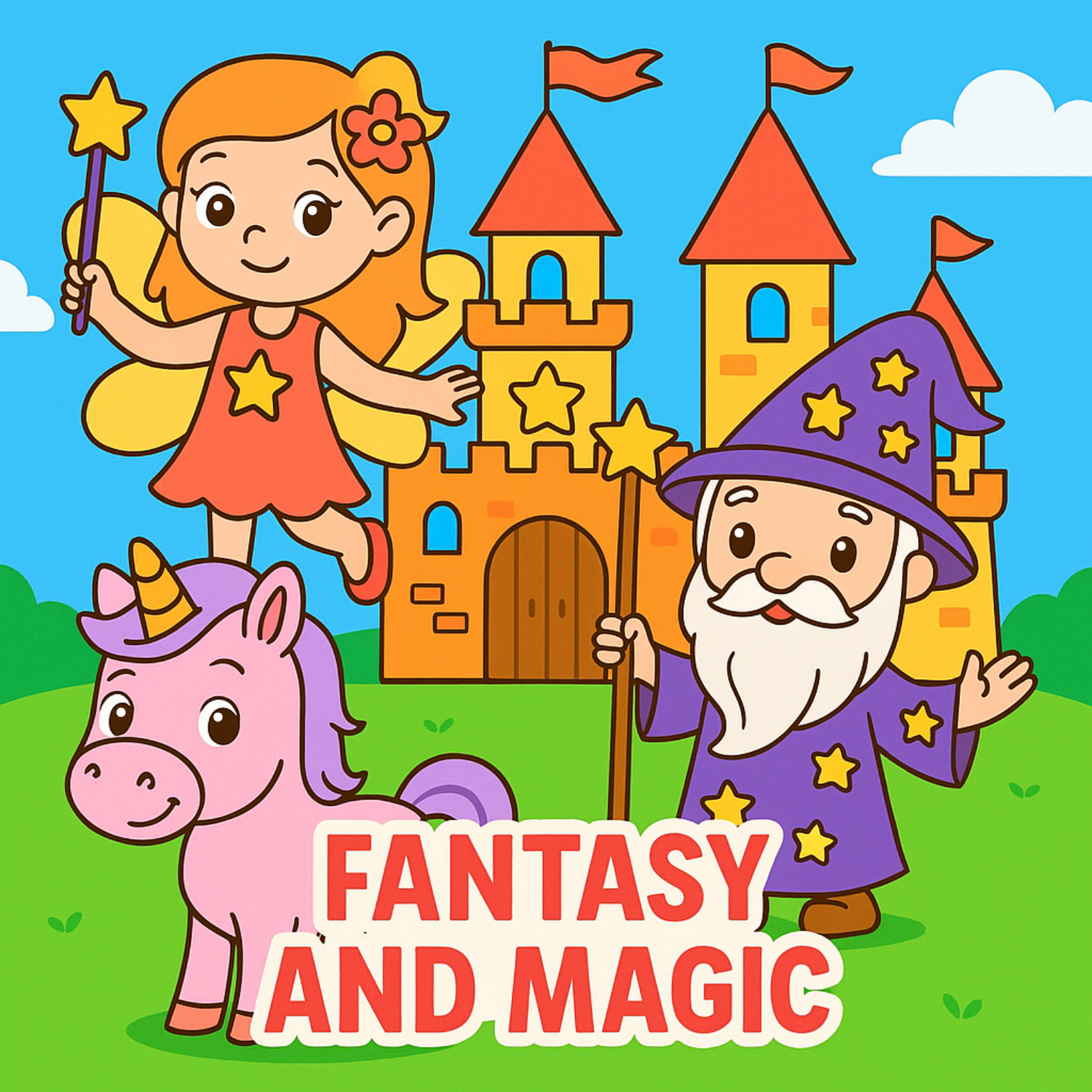 FANTASY & MAGIC - Unicorns, wizards, and wonder — imagine the impossible!